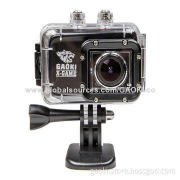 As Good as Gopro Outdoor Action Sports Camera with 1.5-inch LCD Screen, CE, FCC and RoHS Marks